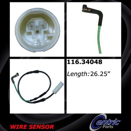 CENTRIC PARTS Brake Pad Sensor Wires, 116.34048 116.34048